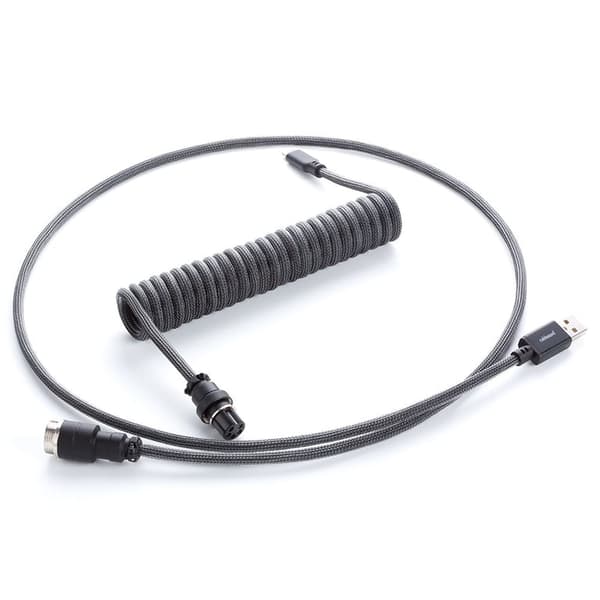 CableMod Classic oprullet tastaturkabel med USB-C til USB Type A, Romrosin