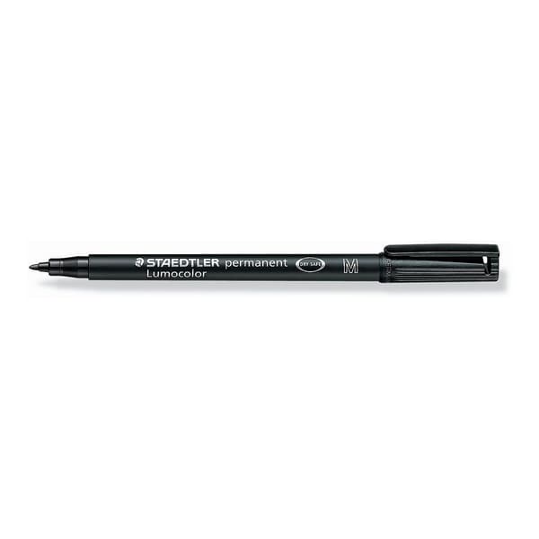 STAEDTLER Lumocolor 317 - markør - sor