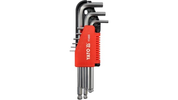 KUUSIOAVAINSARJA PÄÄLLÄ 9KPL 1.5-10MM CrV