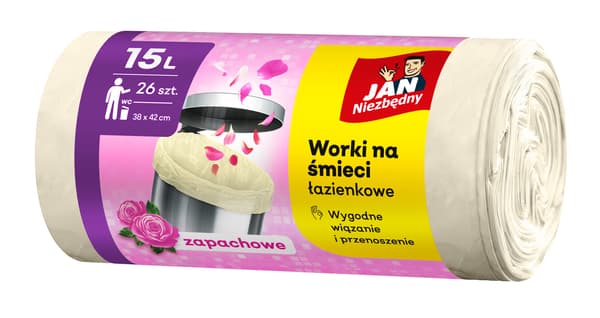 JAN Tarpeelliset kylpyhuonepussit 15L 25kpl (8571017699)