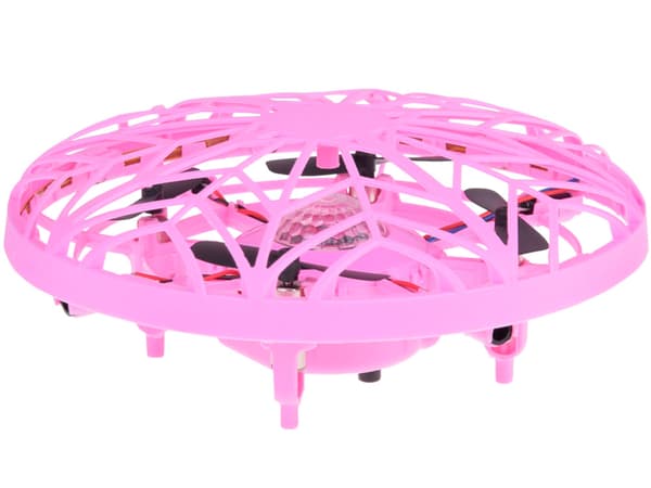Fjernstyret DRONE - DISC Håndkontrol + LED Lys RC0653