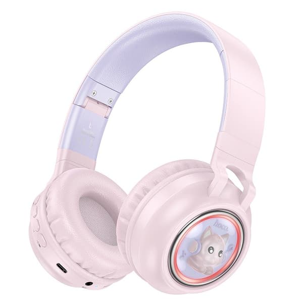HOCO trådløse hovedtelefoner W50 pink