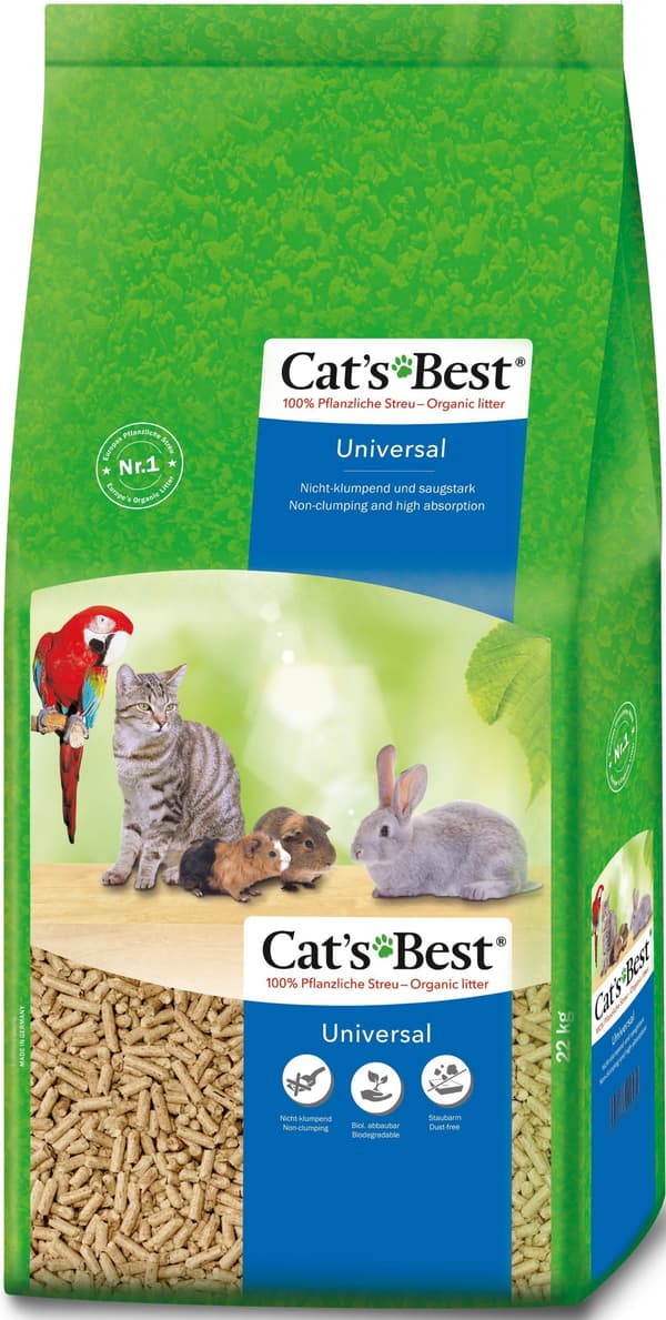 JRS Cats Best Universal - puupellettikuivike - 22kg