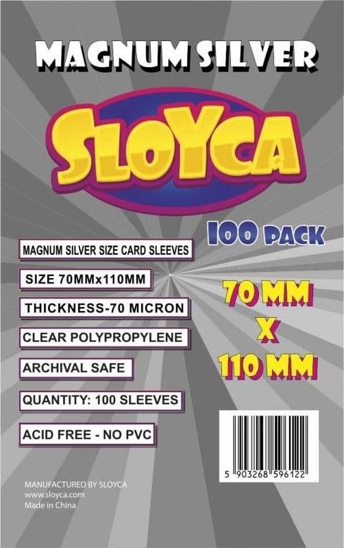 T-paidat Magnum Silver 70x110mm (100kpl) SLOYCA