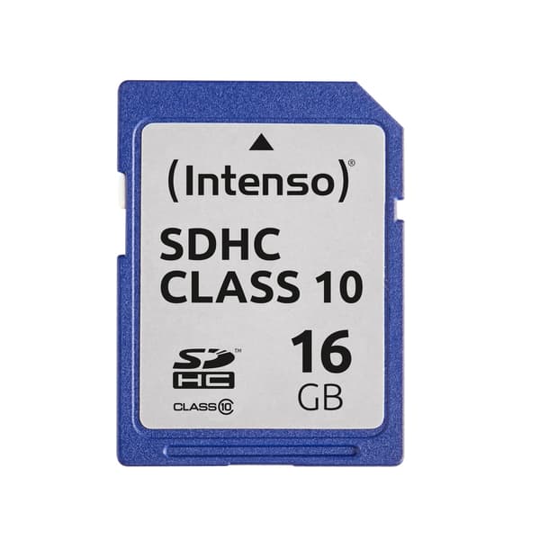 Intenso SDHC-kort 16 GB klass 10 3411470