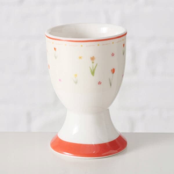 Boltze Æggebæger BLÜMI, blomstermønster, Ø 5 cm