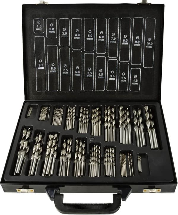 Boresæt metal 170 dele /G