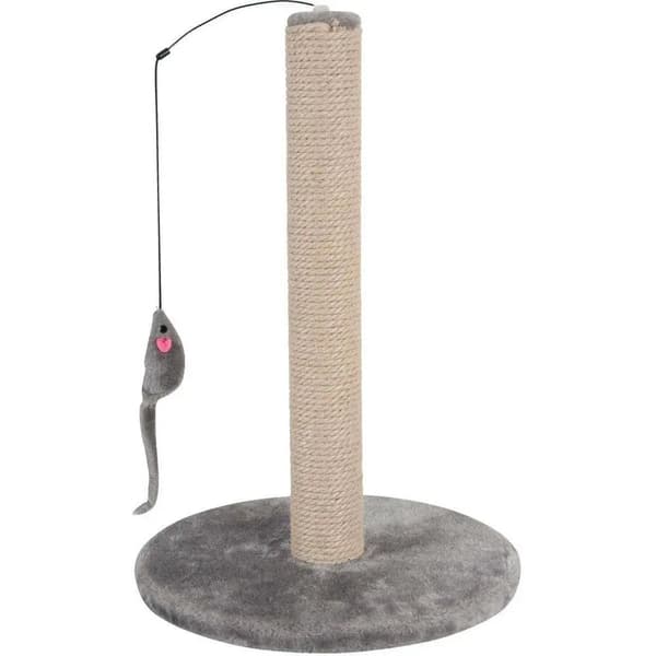 Zolux Sisal-raapimapuu lelulla, harmaa, 48 cm