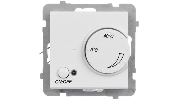 SONATA Temperaturregulator /overfladesensor/ hvid RTP-1RN/m/00