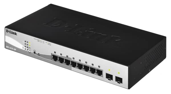 Switch D-Link DGS-1210-10P/E RJ45 x 8