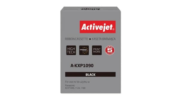Activejet-tulostinnauha Panasonic KXP1090 musta (A-KXP1090)