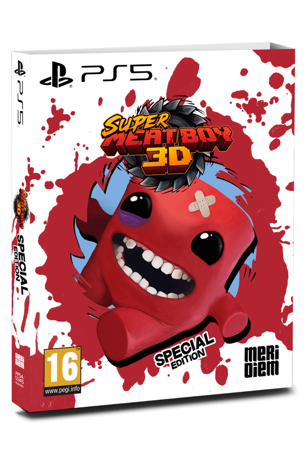 Super Meat Boy 3d - Specialutgåva (Playstation 5)