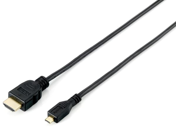 Cable Equip HDMI Micro - HDMI 1m musta (119309)