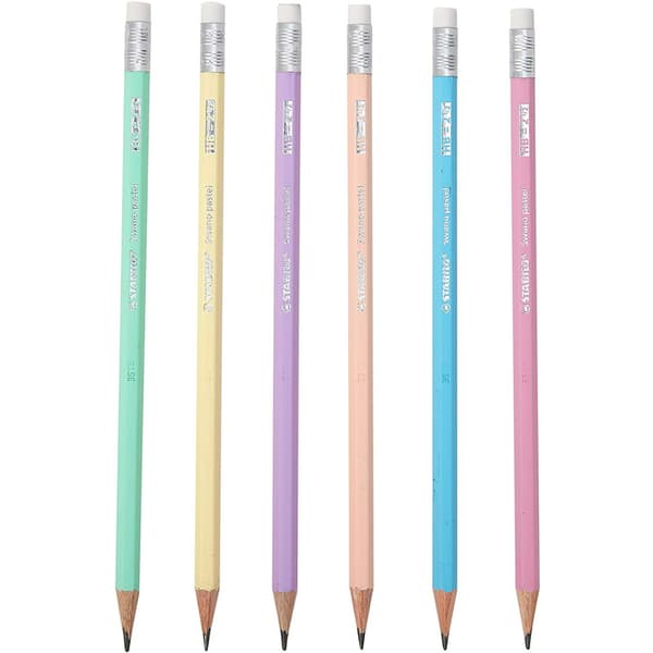 Stabilo Swano Pastel HB blyant blå
