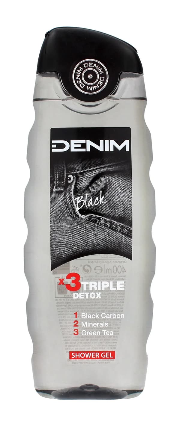 Denim Black Shower Gel 400ml