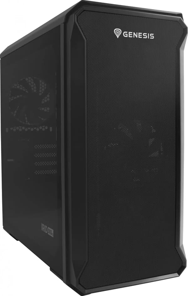 Micro ATX Miditornchassi Genesis Irid 503 Svart