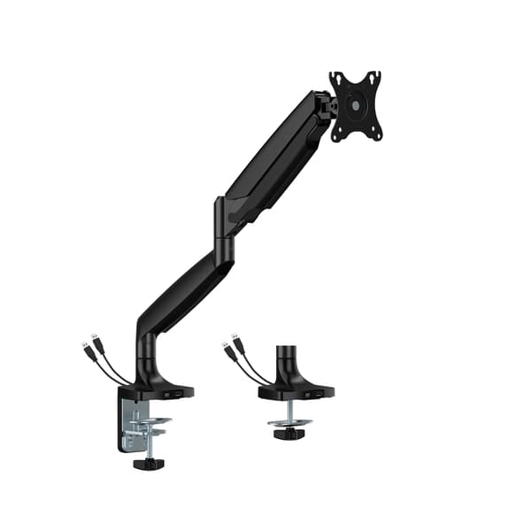 Sort skærmholder Spacetronik SPAS110B