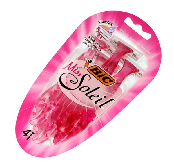 Bic RAZOR BC MISS SOLEIL WB OP4PCS - 889725 BC