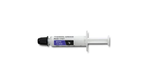 Termisk ledende pasta Qoltec 1.42 W/m-K | 1g | Hvid