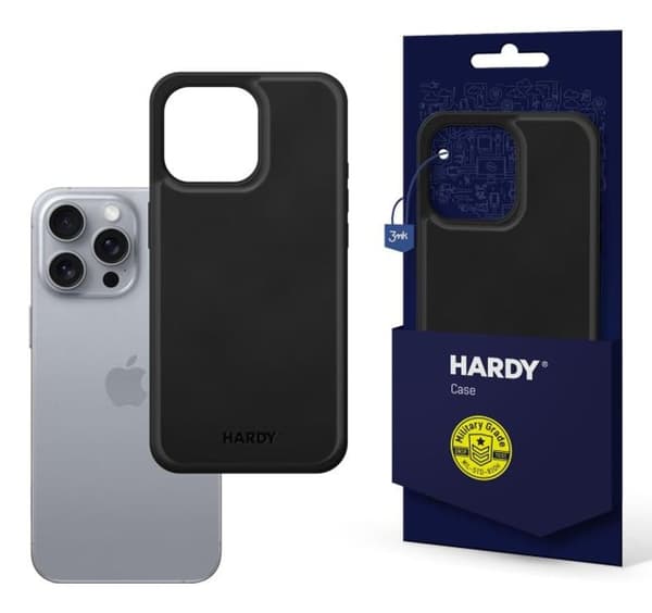 Apple iPhone 16 Pro Max -kotelo - 3mk Hardy Apple Silky Leather MagCase