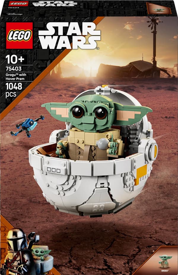 LEGO® Star Wars Grogu™ med svævevogn, 1048 dele