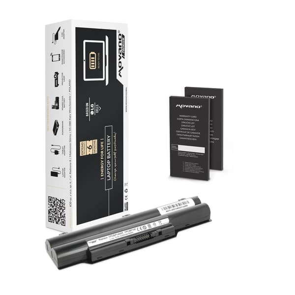 Movano Premium batteri til bærbar Fujitsu E8310, S7110 (10.8V-11.1V) (5200 mAh)