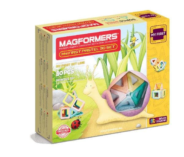MAGFORMERS MAGFORMERS MY FIRST PASTEL SET 30 DELAR.