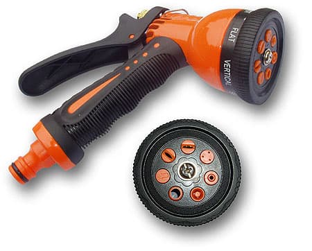 BRADAS VATTENSPRUTA METALL 7-FUNKTION ZEBRA ECO7203