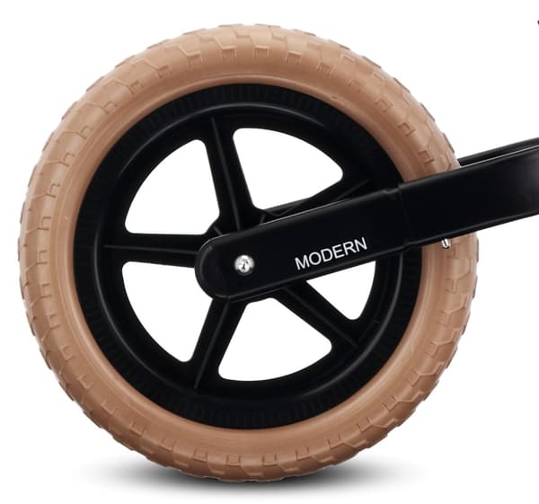 Let løbecykel til børn EVA-skum Modern sort