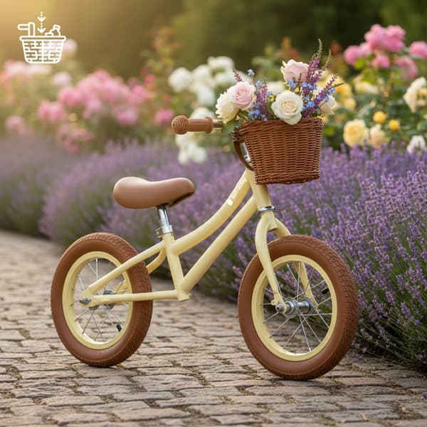Sun Baby balanscykel 12" retro
