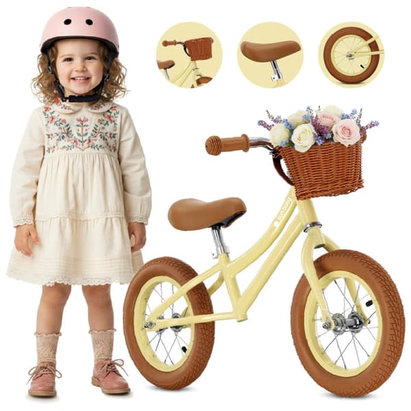 Sun Baby balanscykel 12" retro