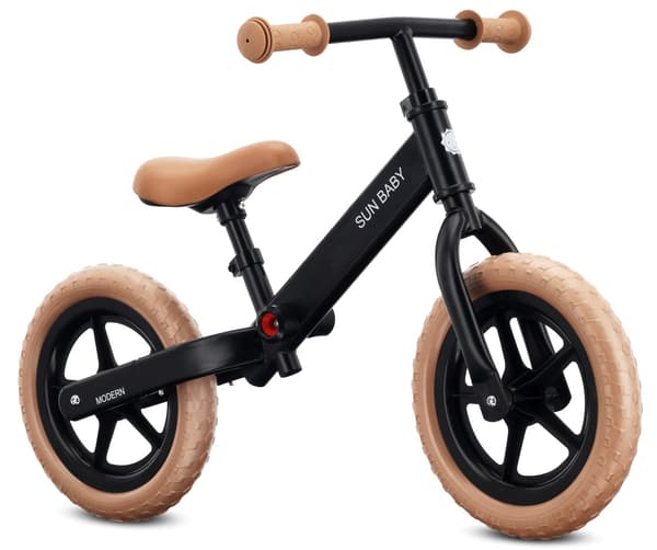 Let løbecykel til børn EVA-skum Modern sort