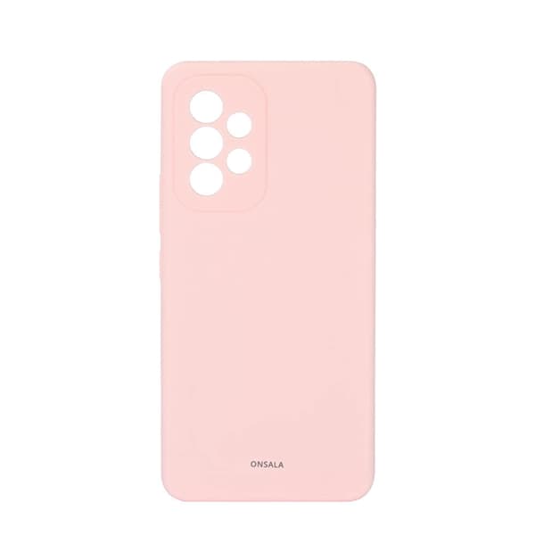 Onsala Mobilskal Silikon Chalk Pink - Samsung A53