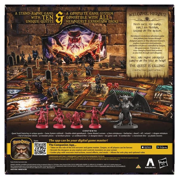 AVALON HILL Brætspil HeroQuest: First Light (EN)