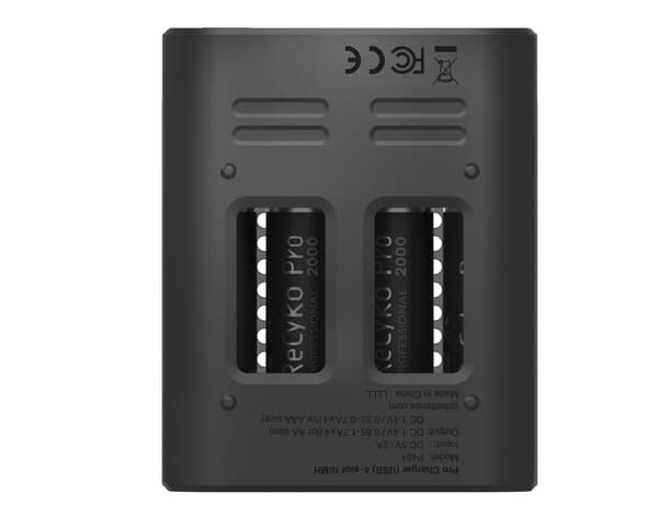 GP ReCyko Pro Oplader USB m/4xAA 2000mAh (PB)