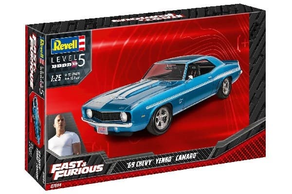 Revell Fast & Furious 1969 Chevy Camaro Yenko 1:25