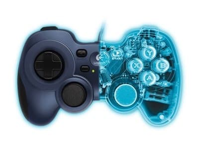 Logitech F310 Svart, Blå USB 2.0 Spelplatta PC