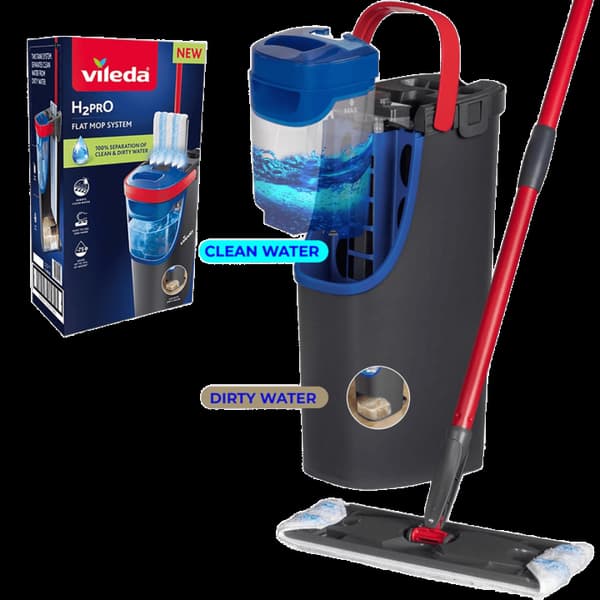 Vileda Flat mopp H2PRO System