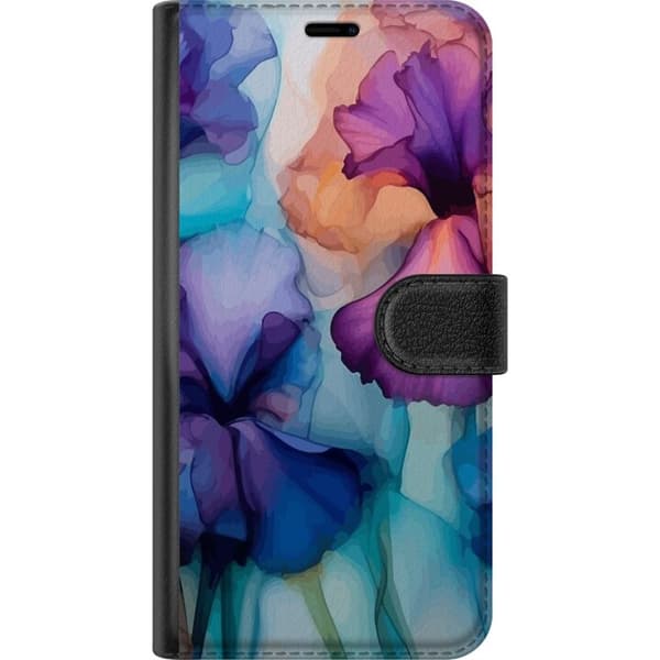Tegnebogsetui til OnePlus 8 Pro med Magiske blomster motiv