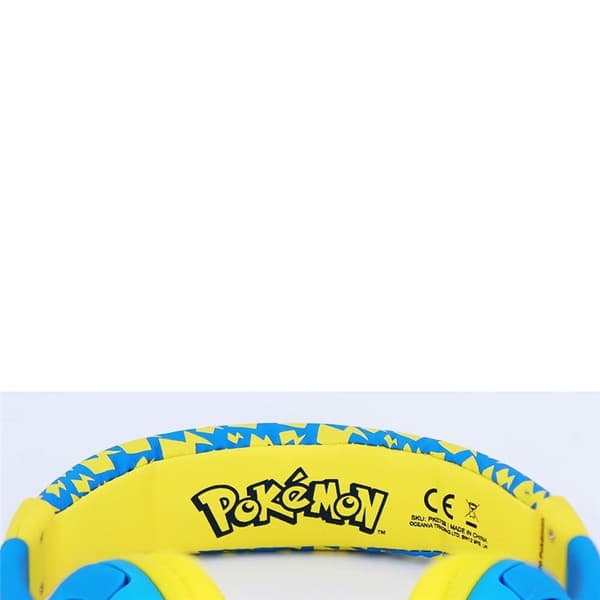 POKEMON Hovedtelefon Junior On-Ear 85dB Pikachu
