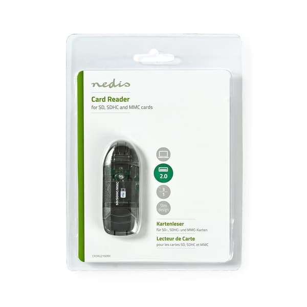 Nedis Kortlæser | MMC / SD / SDHC / SDXC | USB 2.0