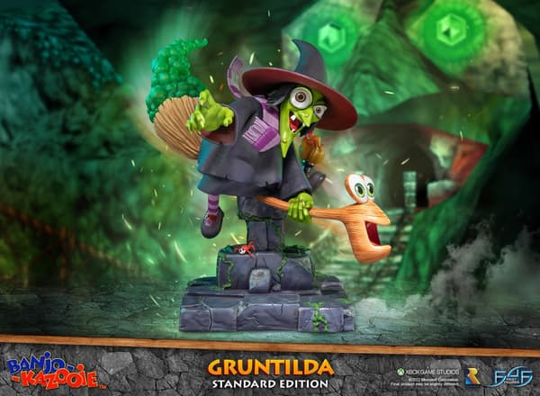 First4Figures Banjo Kazooie (Gruntilda) RESIN Staty