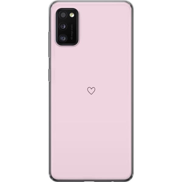 Mobildeksel til Samsung Galaxy A41 med Hjerte motiv