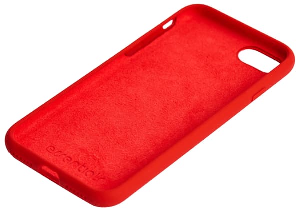 Essentials iPhone 6/7/8/SE (2020/2022) silikon bakside, rød