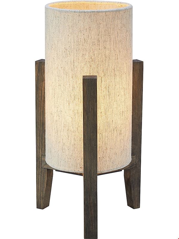 Markslöjd Bordslampa ERUCA brun bets/ beige Markslöjd
