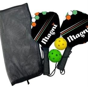 Magni Pickleball-sæt med 2 bat og 2 bolde (5604)