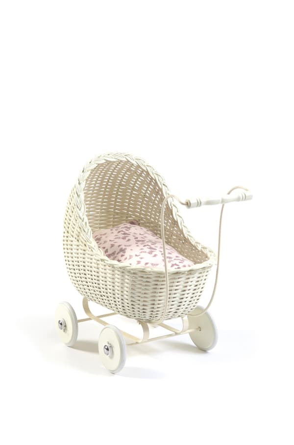 Smallstuff Dukkevogn - Off White (51001-02)
