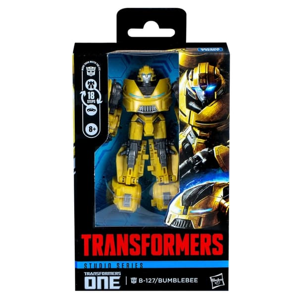 Transformers Studio Series 4.5" Action Figure Transformers One Bumblebee Deluxe Class Optimus Prime