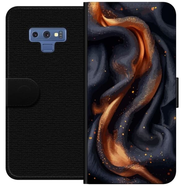 Plånboksfodral till Samsung Galaxy Note9 med Eldigt silke motiv