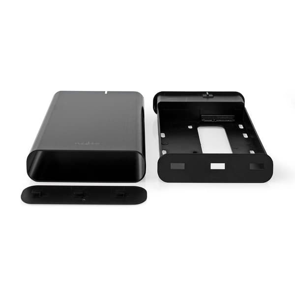 Nedis Harddisk Kabinet | 3.5 " | USB 3.1 Gen1 | USB Type-A / USB Type-C™ | Notebook / PC | Aluminium